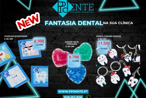 Novos produtos de Fantasia Dental